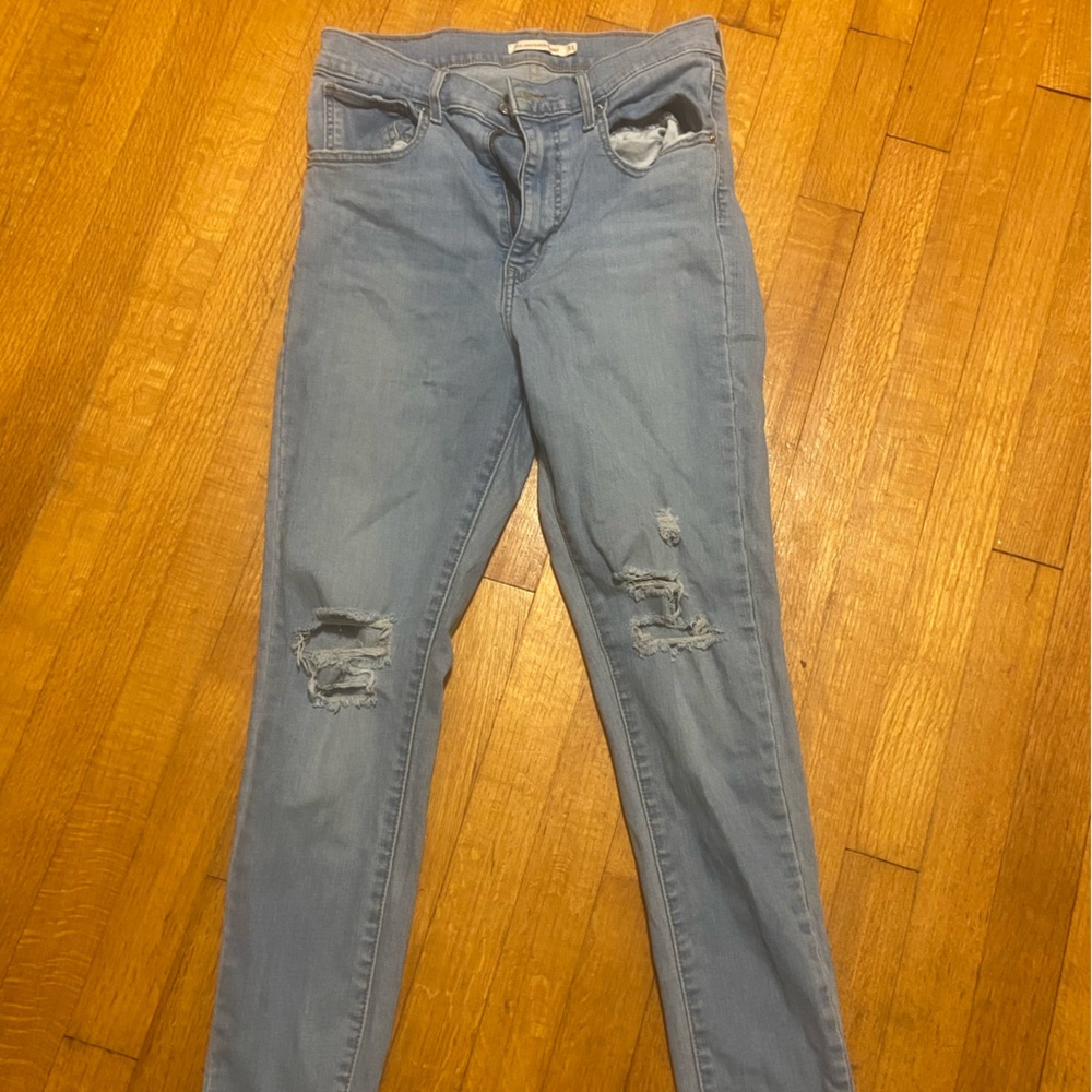 Levi’s mile high super skinny jeans